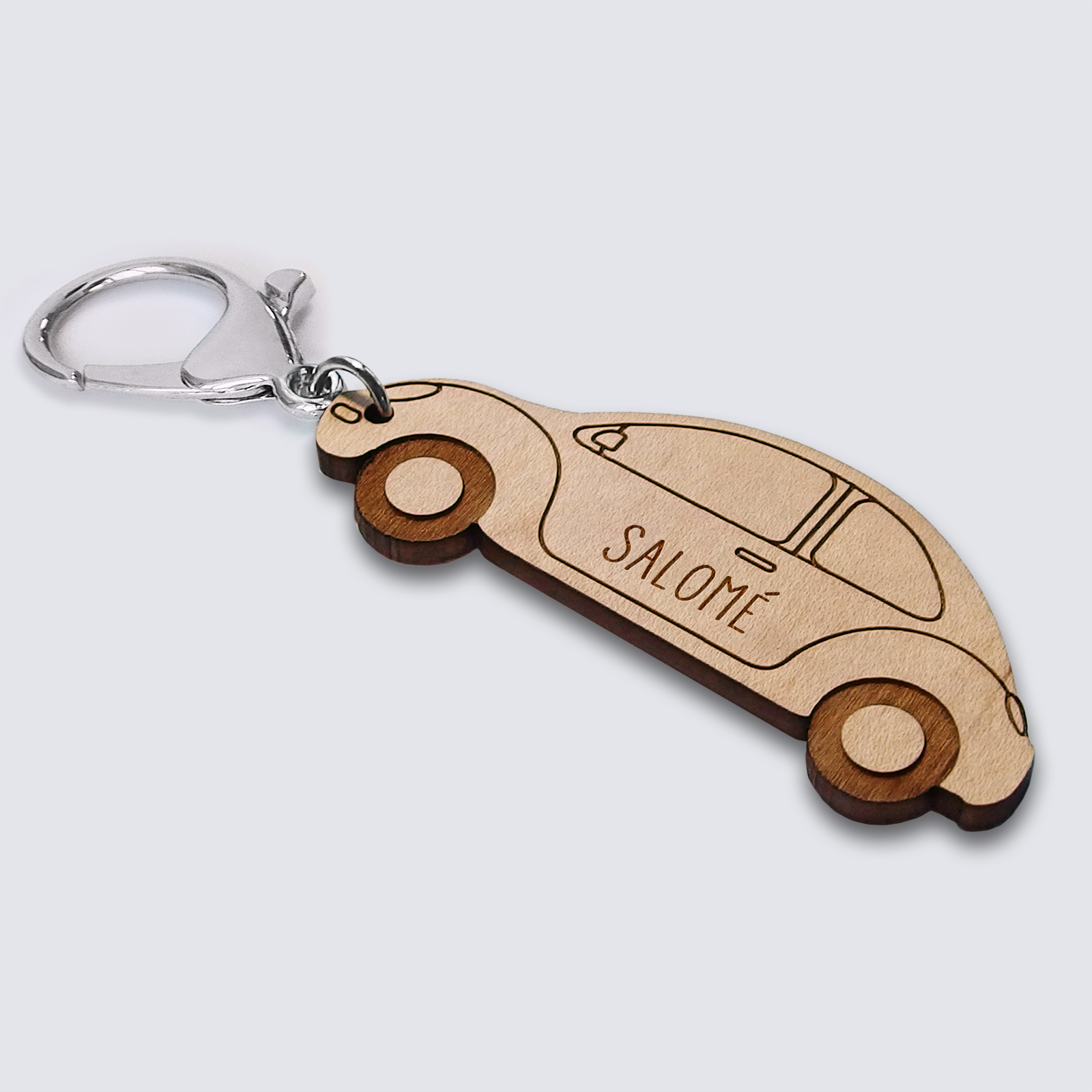 Grav'stylé: Porte-clés Logo BMW, attache, cadeau, accroche, médaillon
