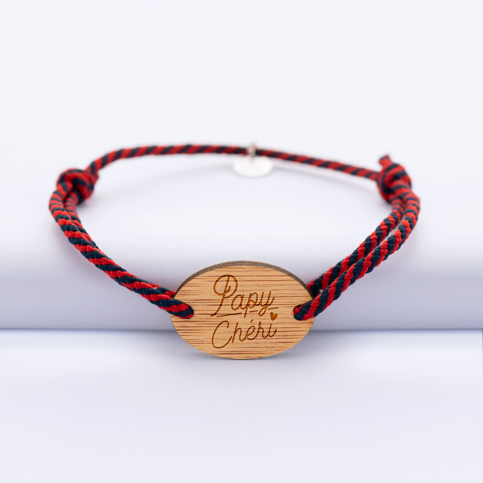 Stay Salty Cross Braided Black Cord Bracelet | Rizen Jewelry